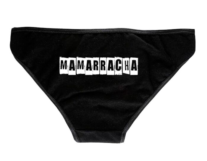 Bragas Mamarracha - Texto blanco