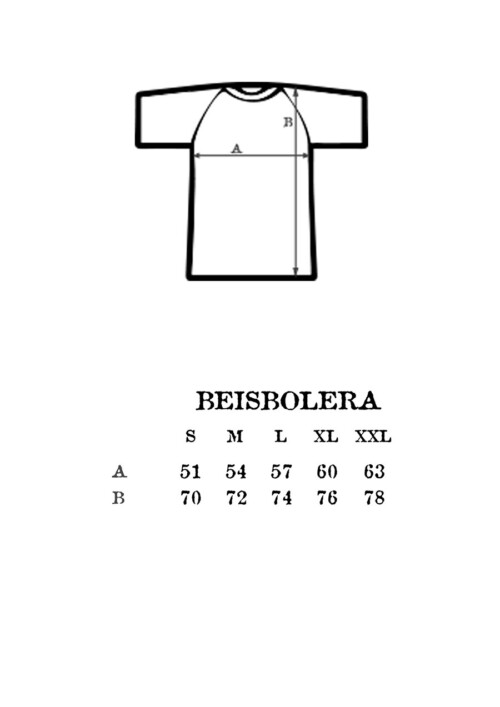 Camiseta Beisbolera