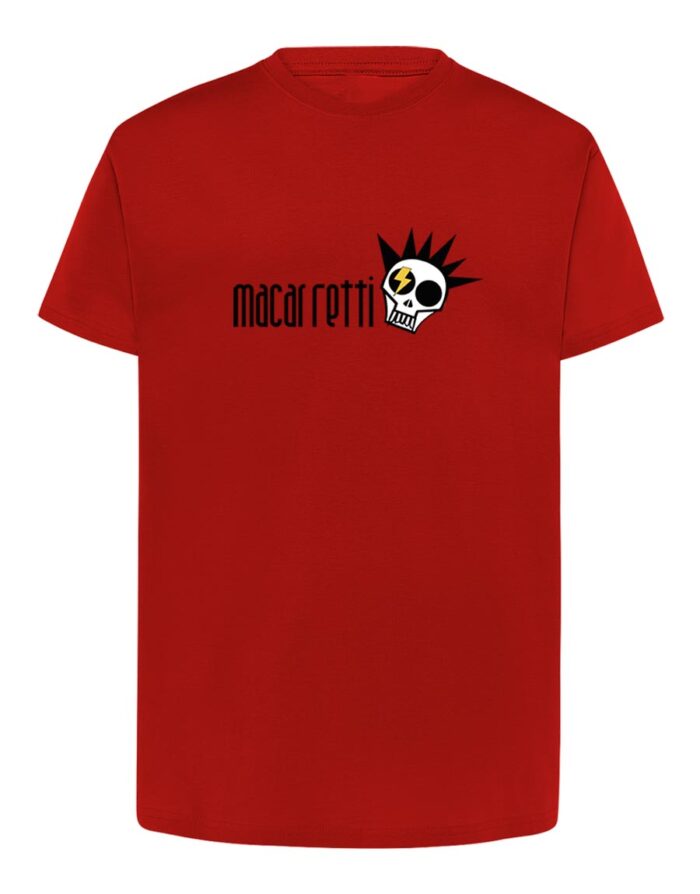 Camiseta manga corta recta - Macarretti - Roja