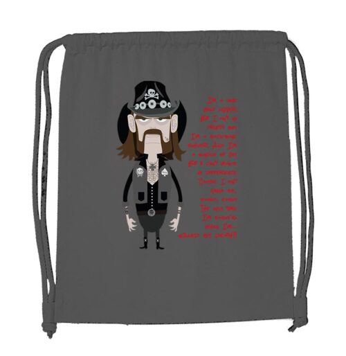 Mochila Old Lemmy - Gris