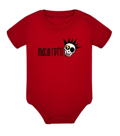 Body para bebés de 1 a 2 años - Macarretti - Rojo