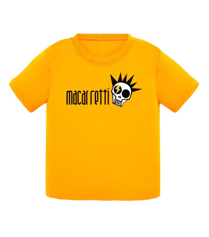 Camiseta para niños de 1 a 2 años - Macarretti - Amarilla