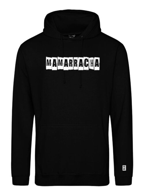 Sudadera con estampado delantero - Mamarracha - Negra