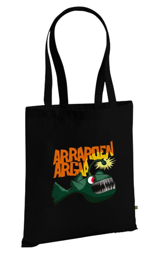 Bolso Arraroen Argia - Negro