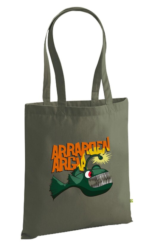 Bolso Arraroen Argia - Verde oliva claro