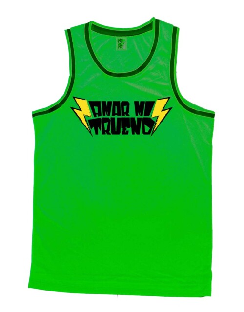 Camiseta basquet - Amar Mi Trueno - Verde