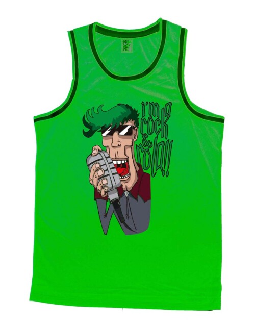 Camiseta basquet - Rocknrola - Verde