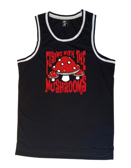 Camiseta basquet - Setas - Negro