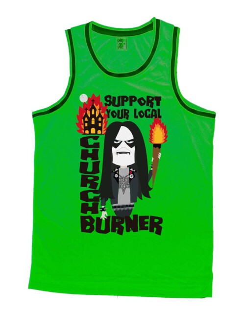 Camiseta basquet - Church Burner - Verde