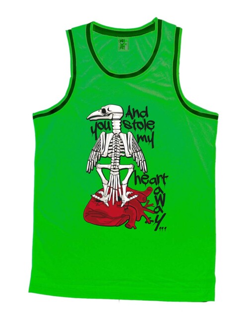 Camiseta basquet - Cuervo - Verde