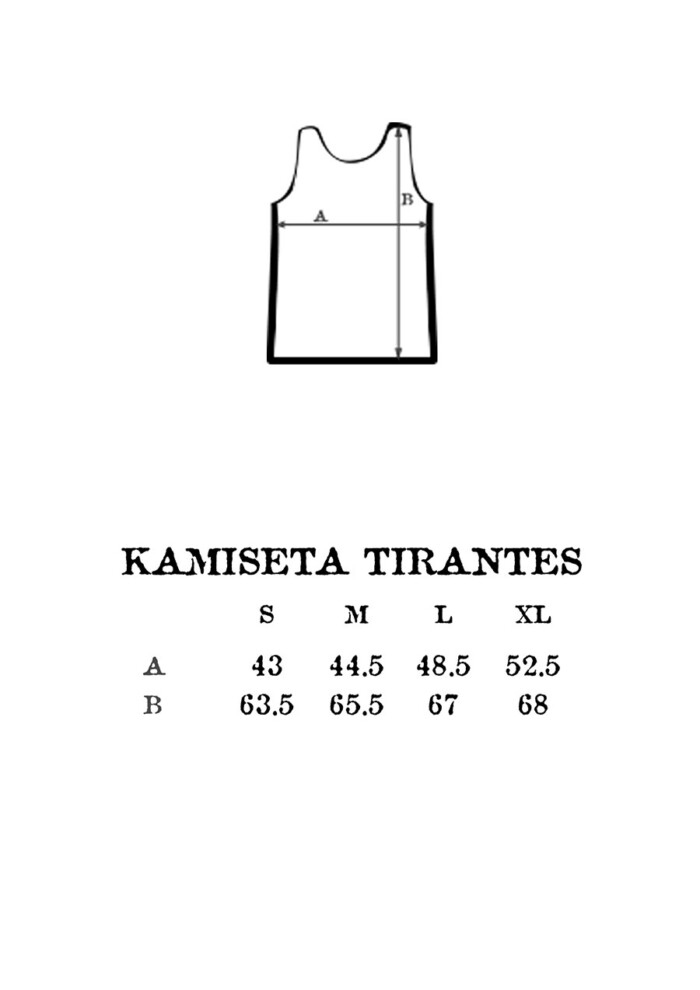 Camisetas corte estrecho tirantes