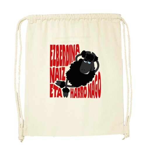 Mochila Ezberdina Naiz - Crudo
