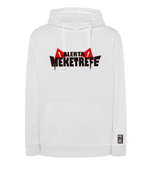 Sudadera para niños de 3 a 11 años - Meketrefe - Blanca