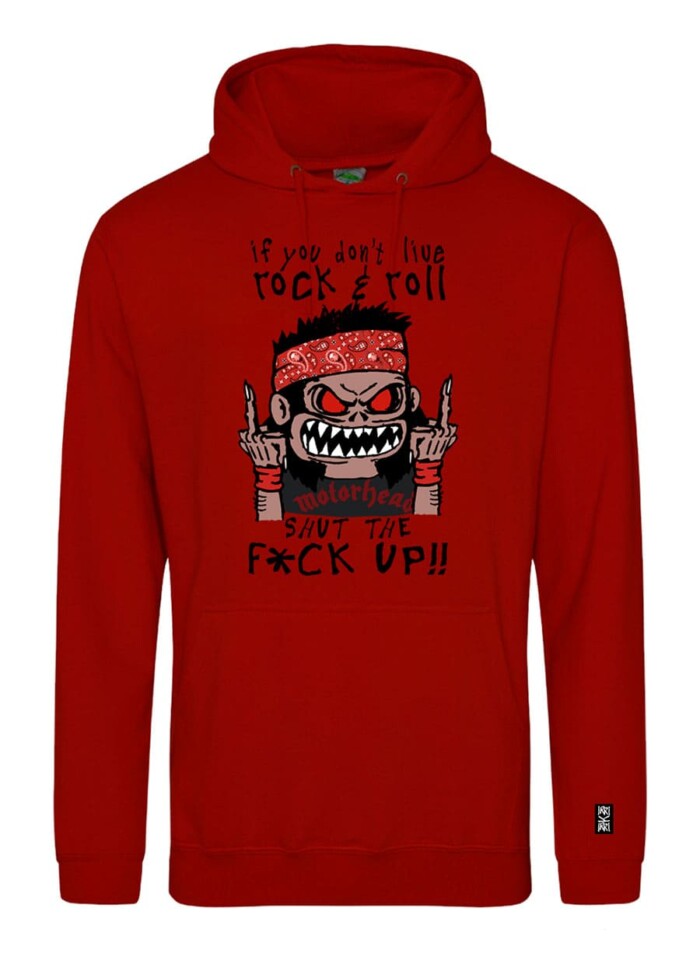 Sudadera con estampado delantero - Rockguy - Rojo
