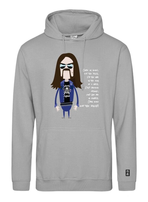 Sudadera con estampado delantero - Young Lemmy - Gris